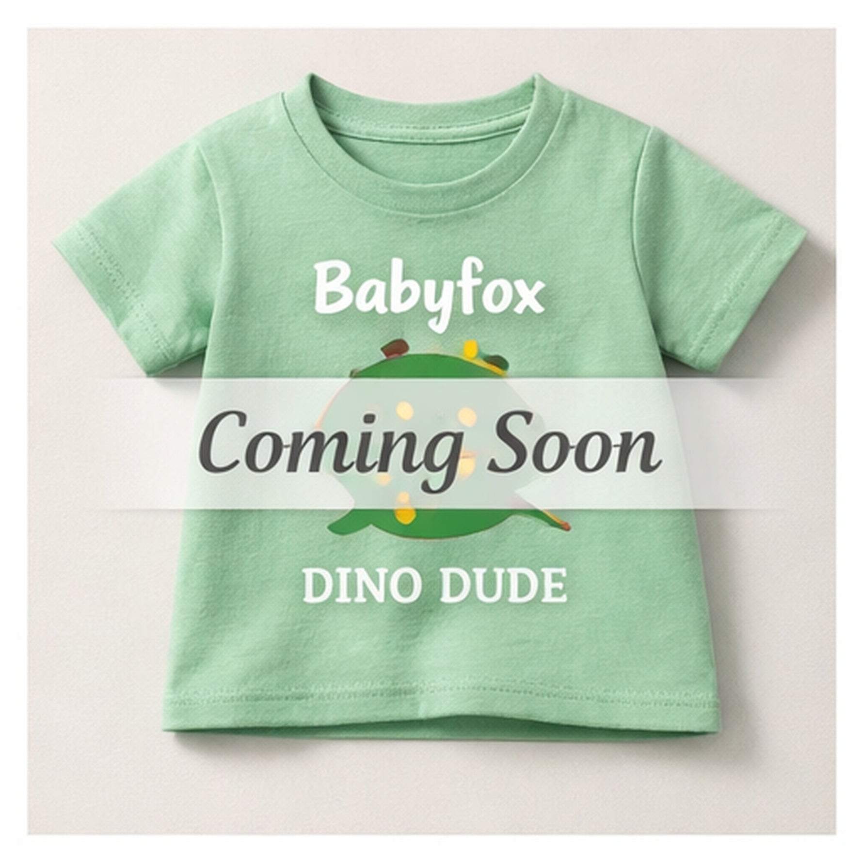 Babyfox Kids Cotton T-Shirt – Dino Print (Coming Soon)