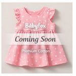 Babyfox Baby Girl Cotton Dress – Heart Print (Coming Soon)
